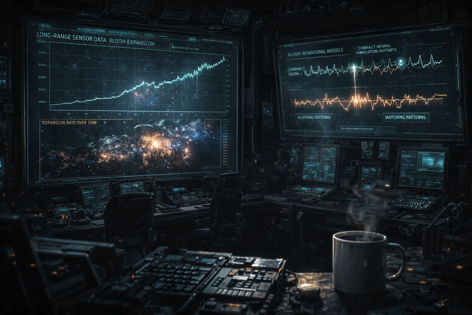 Monitoring station with comparison data
