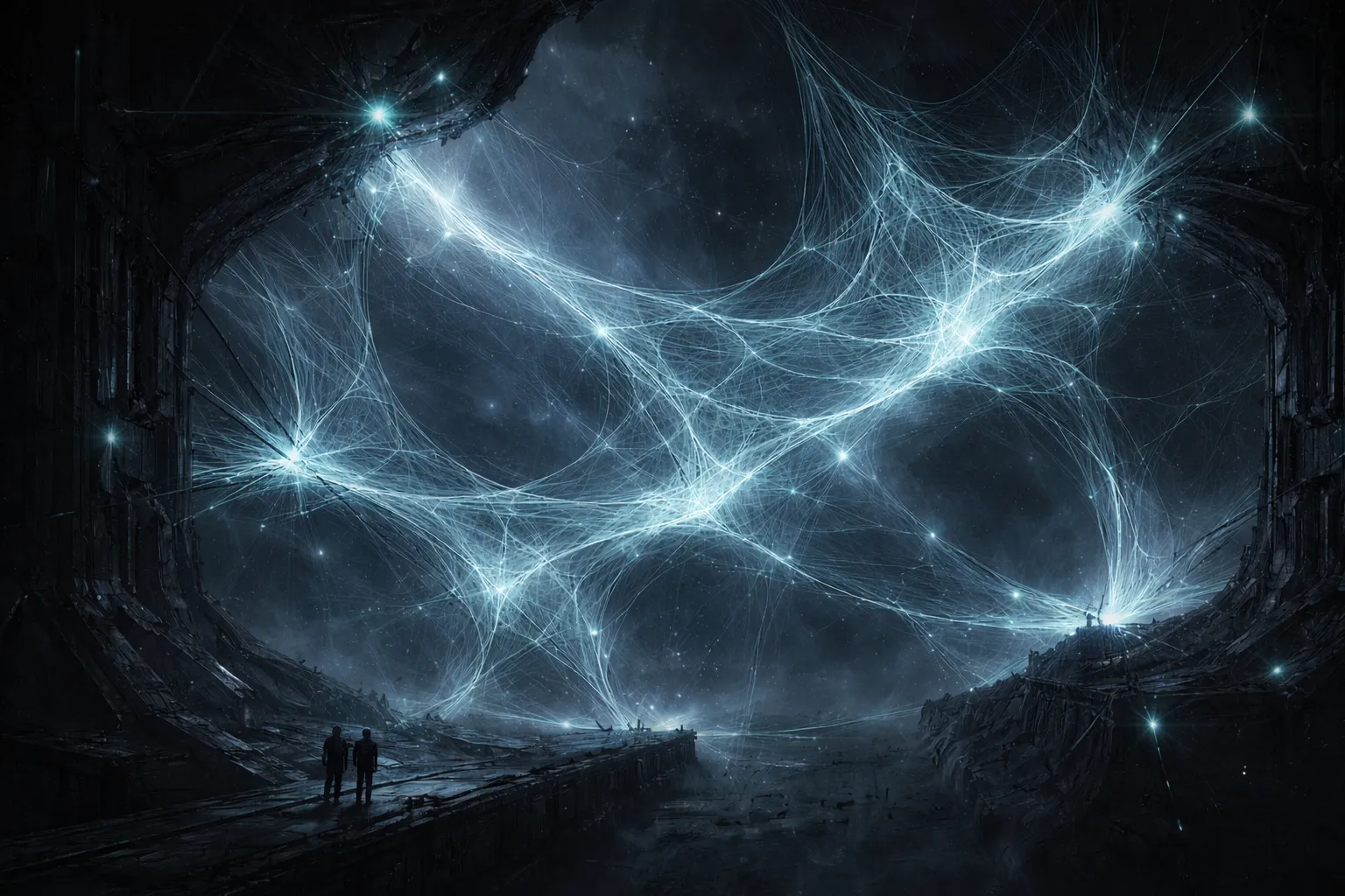 Weave filament structures in a Rift corridor